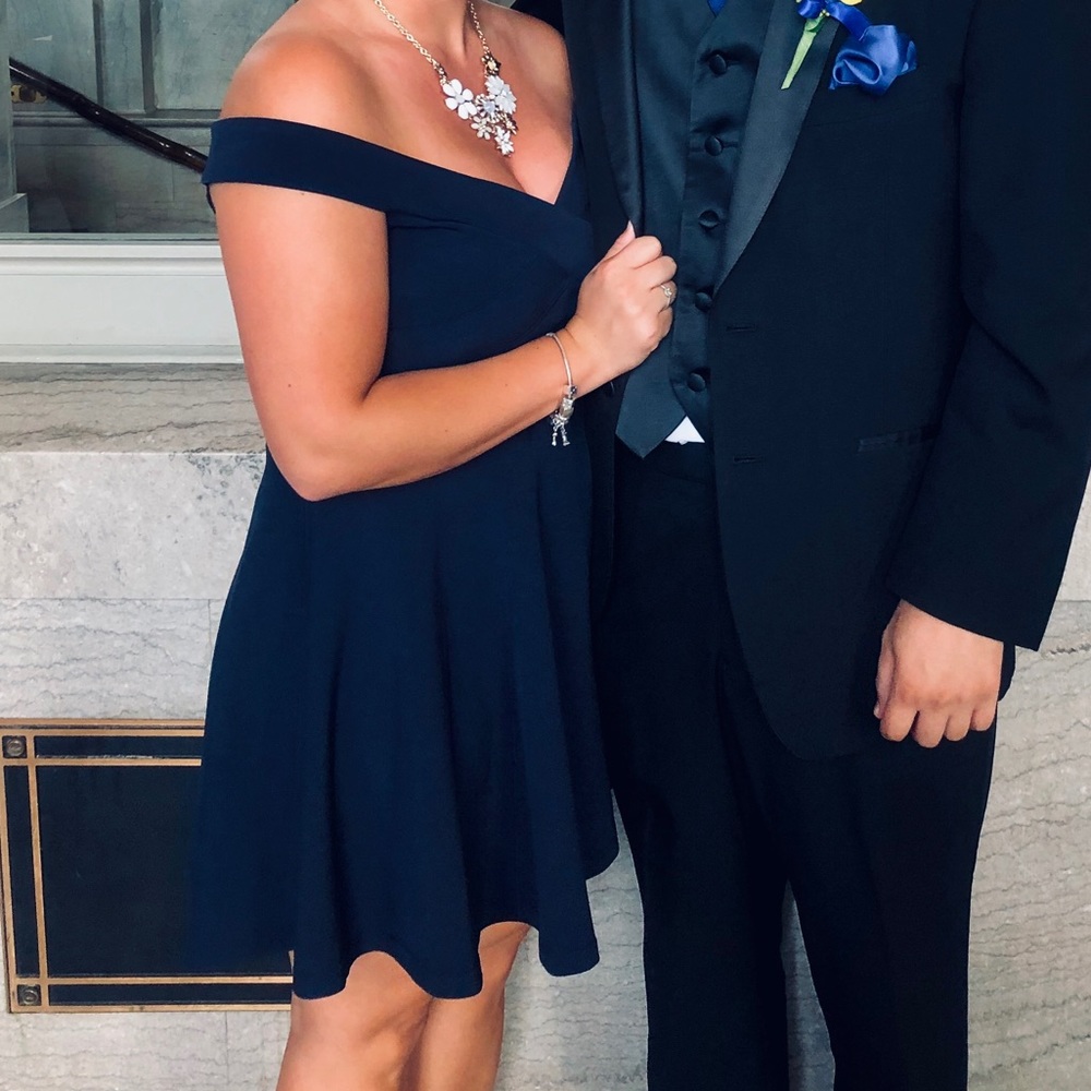 Navy Blue Dress